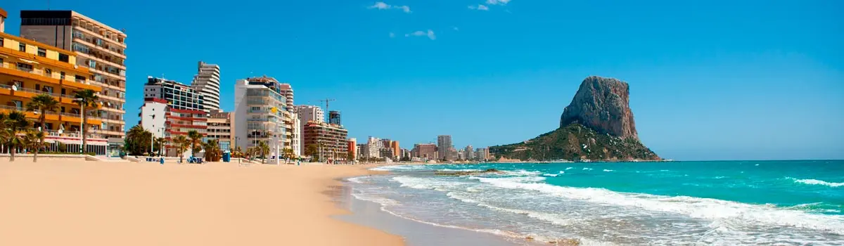 D&oacute;nde dormir en Calpe