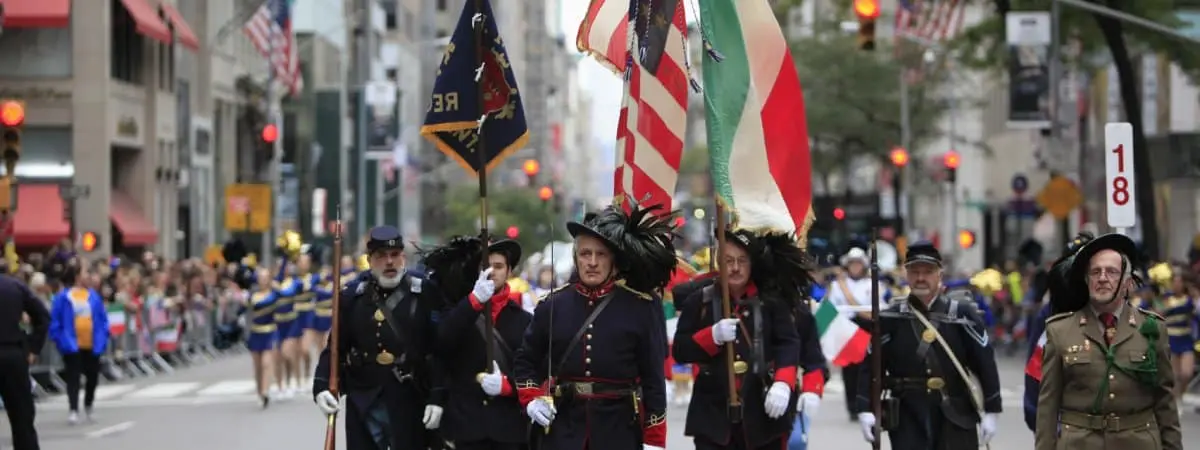 italian flags