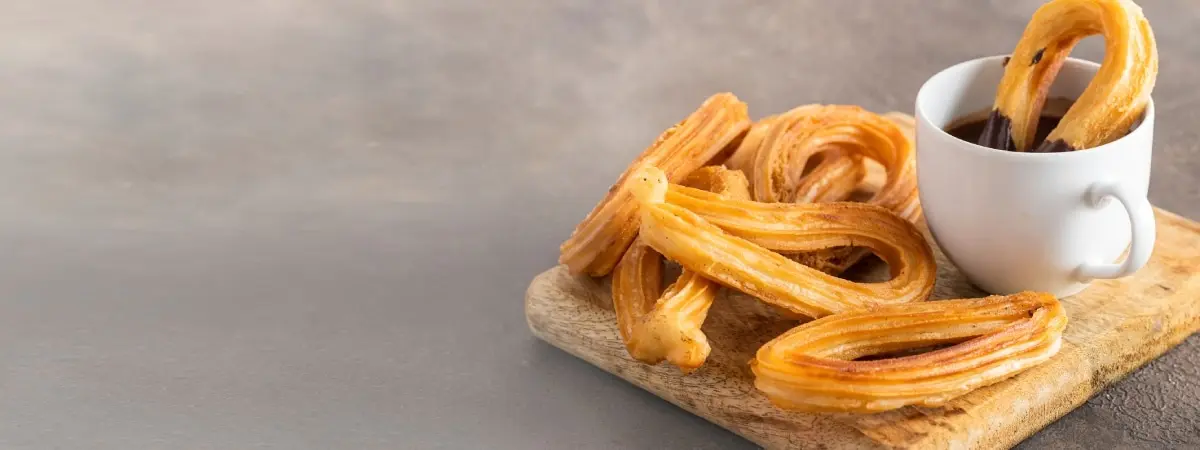 churros with chocolate