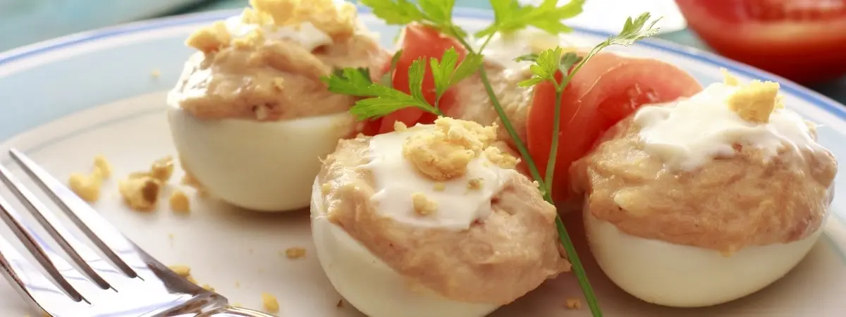 stuffed eggs