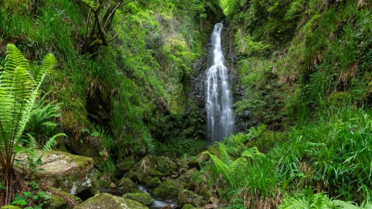 Belaustegui waterfall 