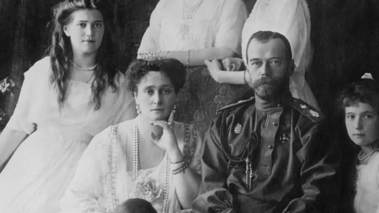 Nicholas II and his family