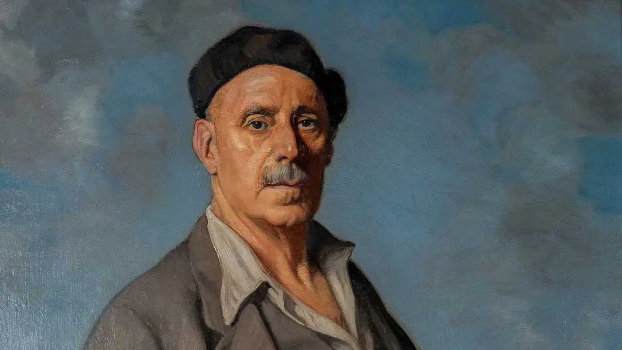 Autorretrato de Ignacio Zuloaga - 1943, 100 x 96 cm AR