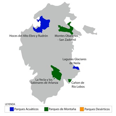 La Yecla and Sabinares de Arlanza