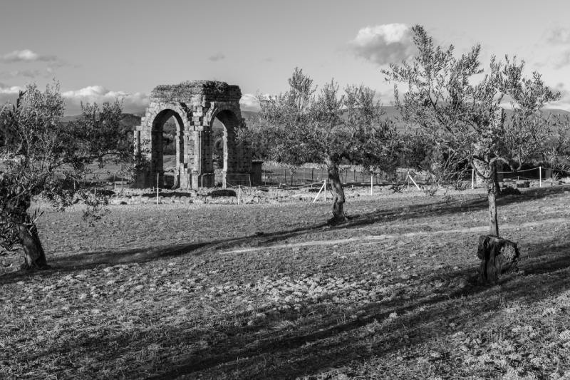 Cáparra ruinas romanas en españa