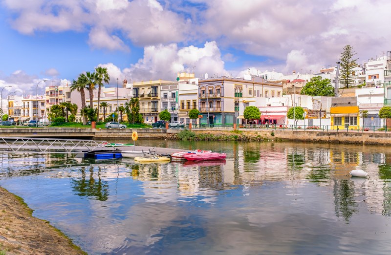 Ayamonte and Guadiana River