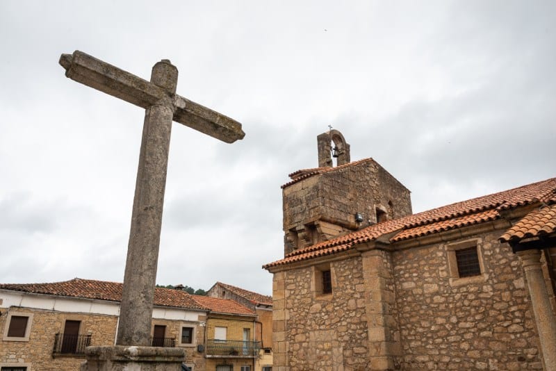 Church of Valverde del Fresno, one of the most beautiful border towns in Spain