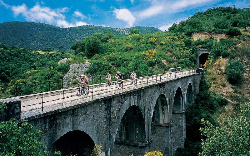 Vía Verde de la Sierra en Olvera