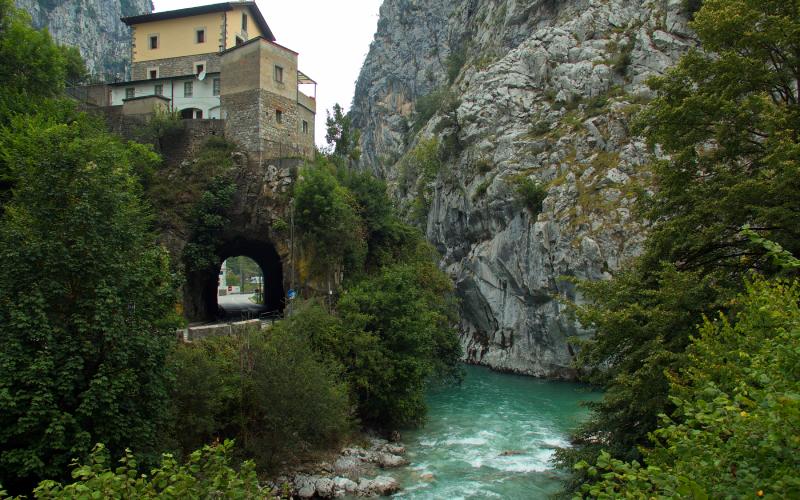 Poncebos en la Ruta del Cares