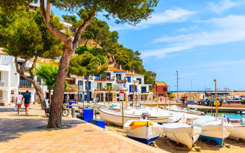 Llafranc en la Costa Brava