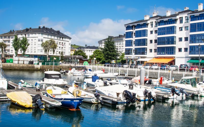 Navia en Asturias
