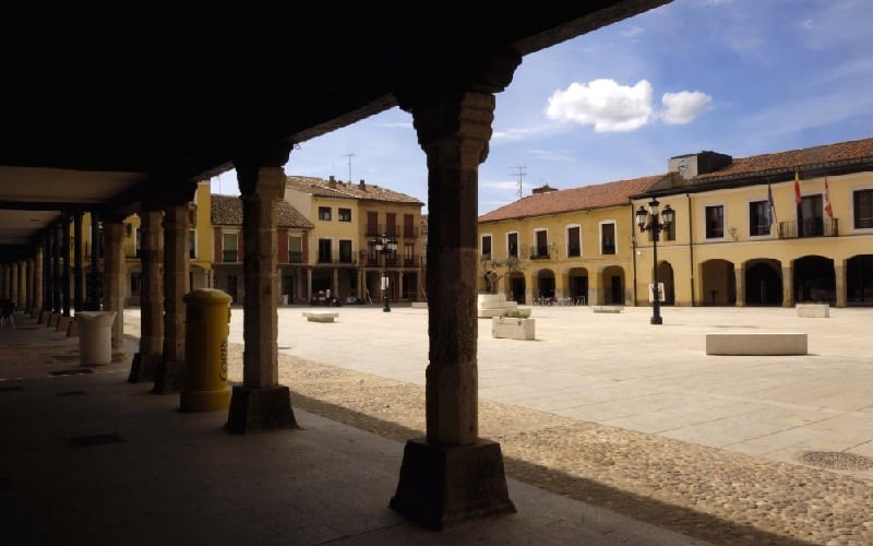 Plaza mayor de Villalpando