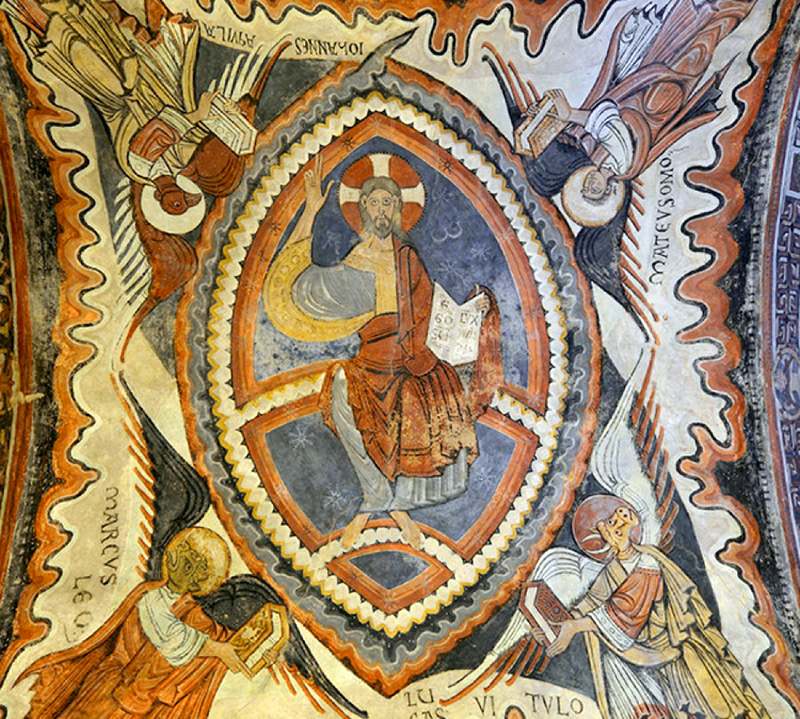 Pantocrátor del Panteón de los reyes de León