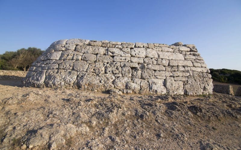 Side of the Naveta des Turons