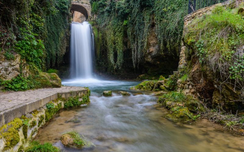 Caída de agua en Tobera