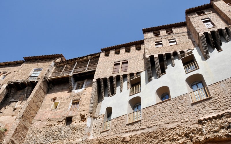Casas colgadas de la judería de Tarazona