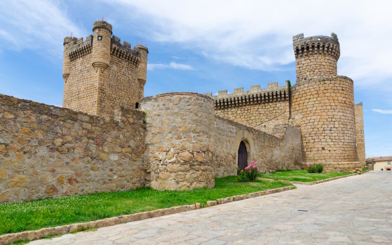 Exterior del castillo de Oropesa