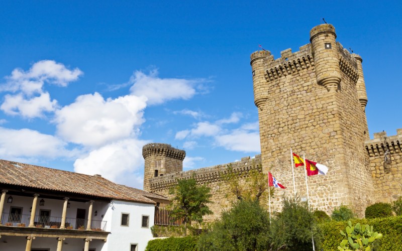 Torre del homenaje en el Castillo de Oropesa