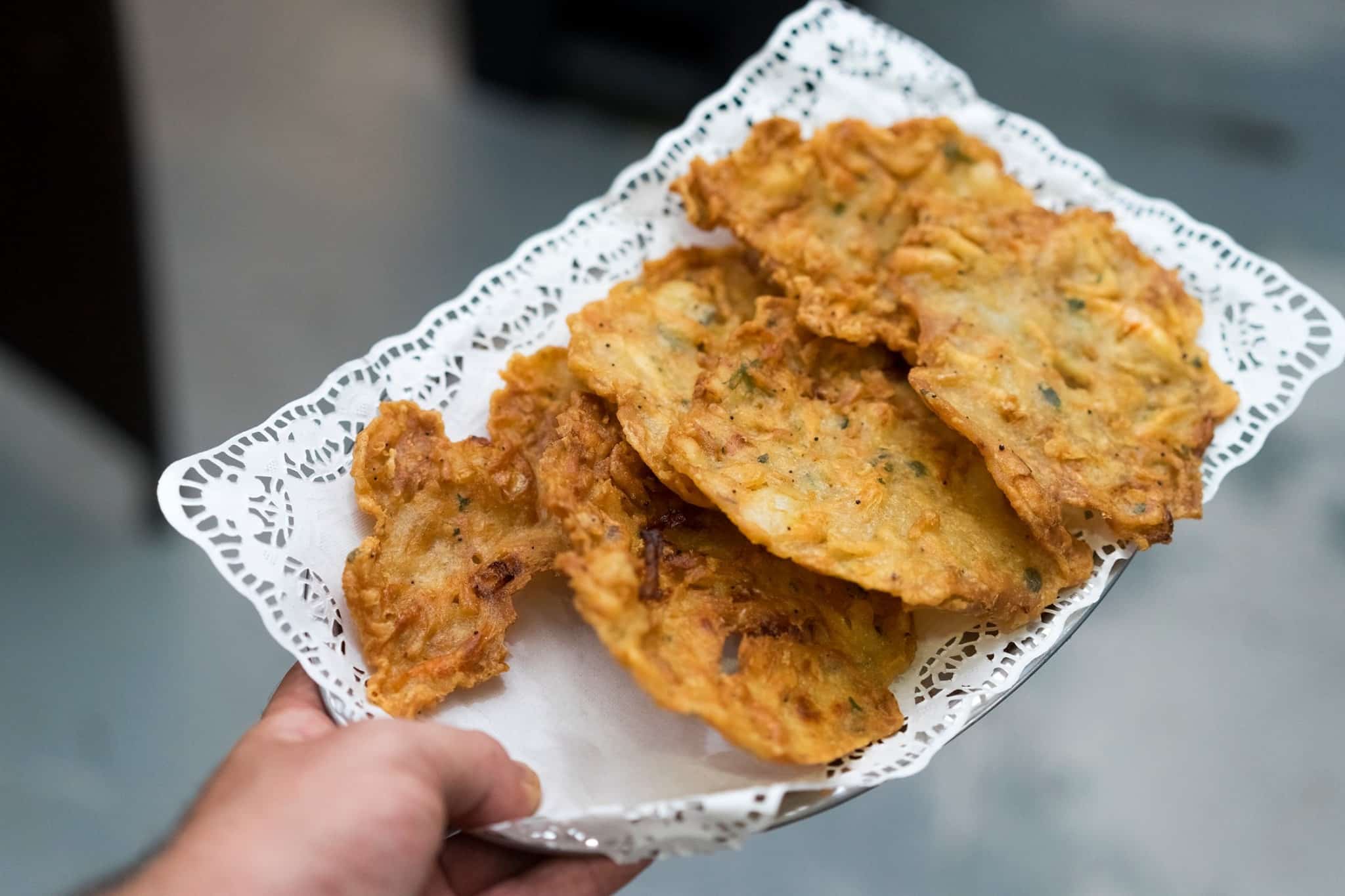 Tortillitas de camarones