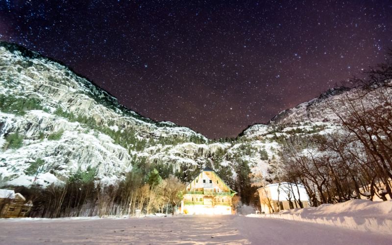 Baños de Panticosa en invierno