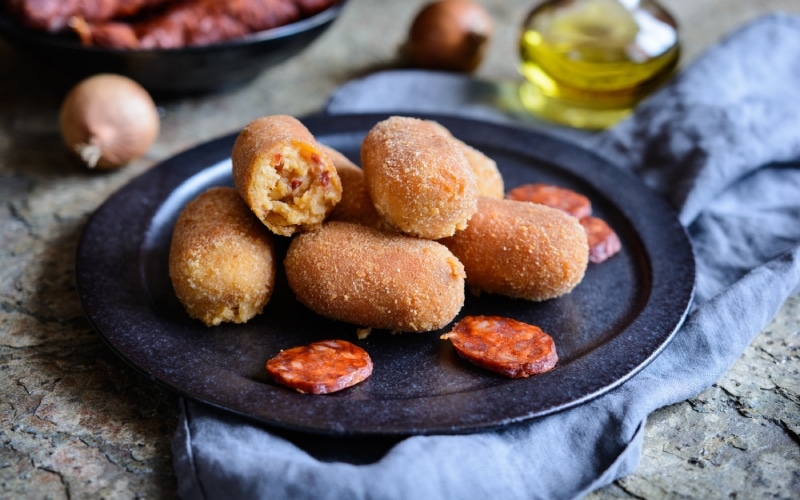 Chorizo croquettes