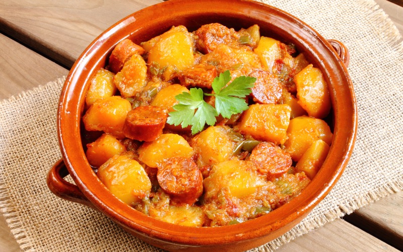 Patatas a la riojana