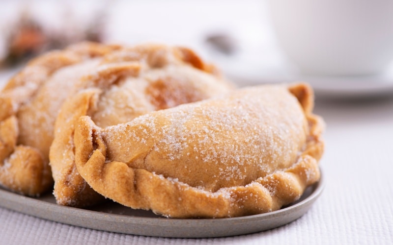 Pumpkin pastissets, a traditional dessert from Alicante