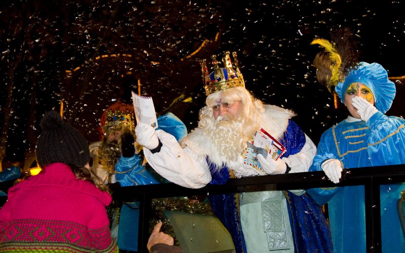 The Three Kings at the parade