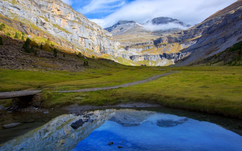 Monte Perdido desde el circo de Soaso