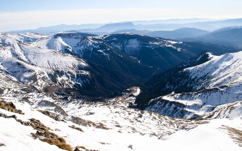 Macizo de Bisaurín en los Pirineos