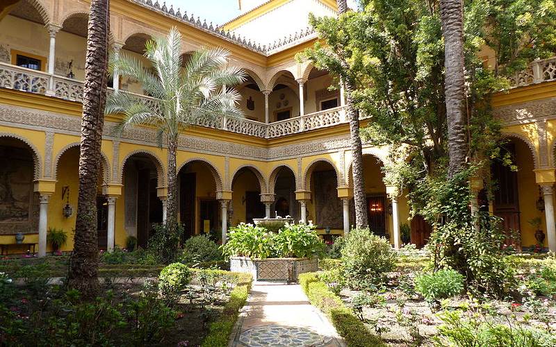 Patio del Palacio de las Dueñas