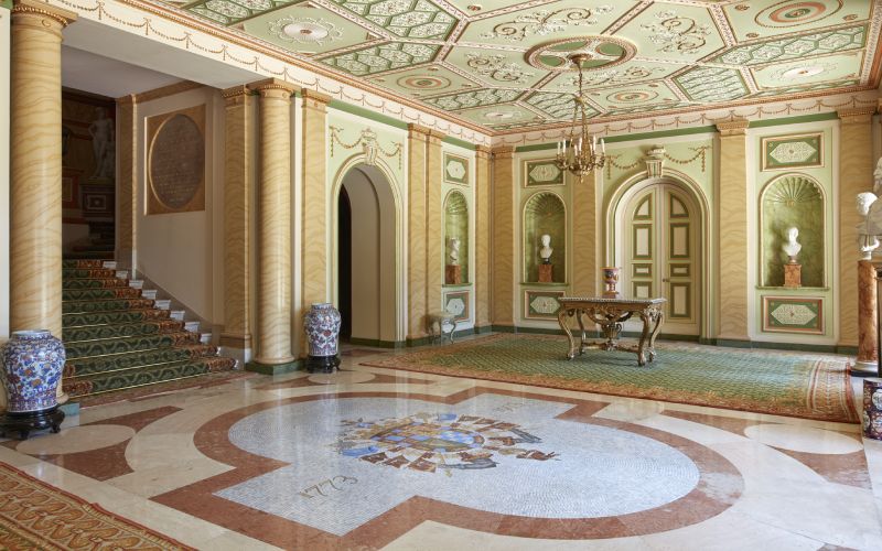 Zaguán del Palacio de Liria