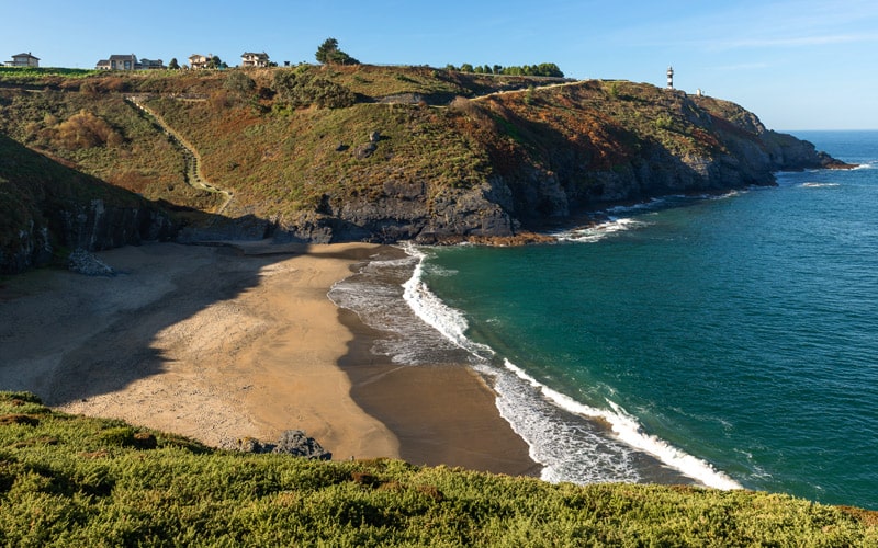 Playa de Arnelles, Ortiguera