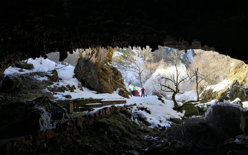 Entrance to the Cave