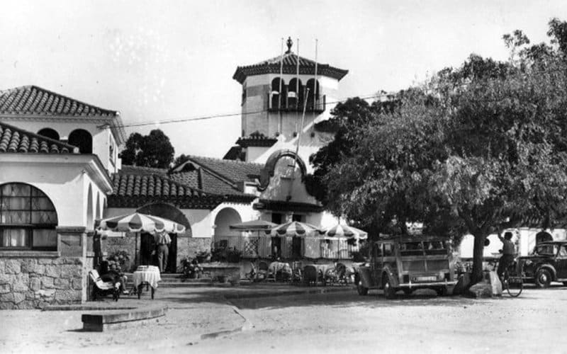 Hostal de La Gavina antiguamente