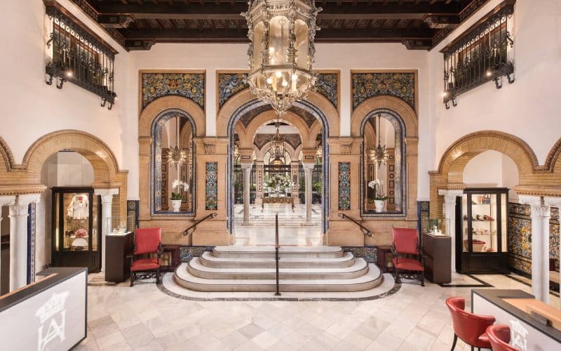 Lobby del Hotel Alfonso XIII