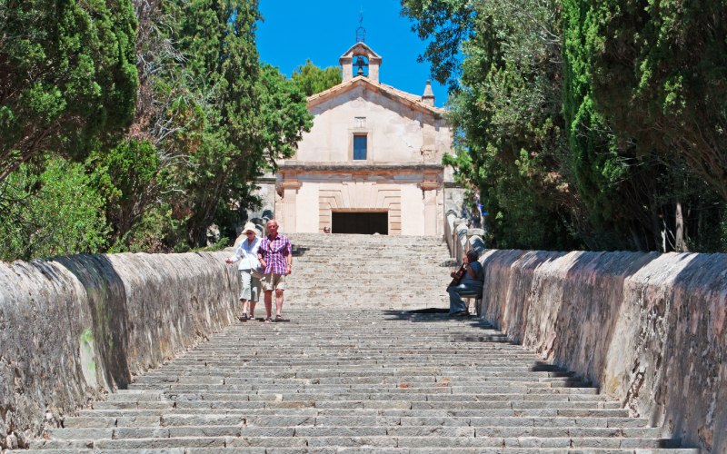 Monte de El Calvario en Pollença, Mallorca