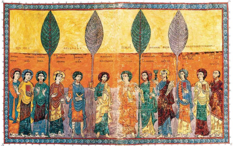 Miniature of the Beatus of Gerona