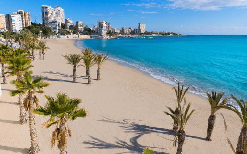 San Juan beach promenade