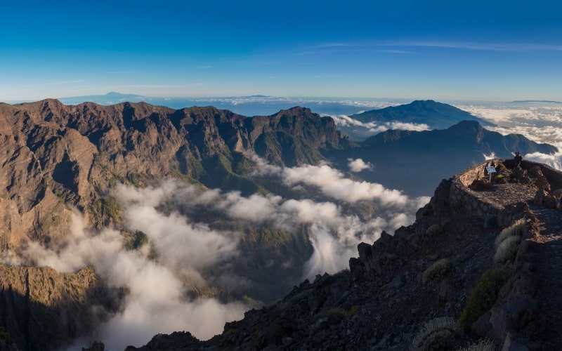 Caldera de Taburiente, from the Roque de los Muchachos