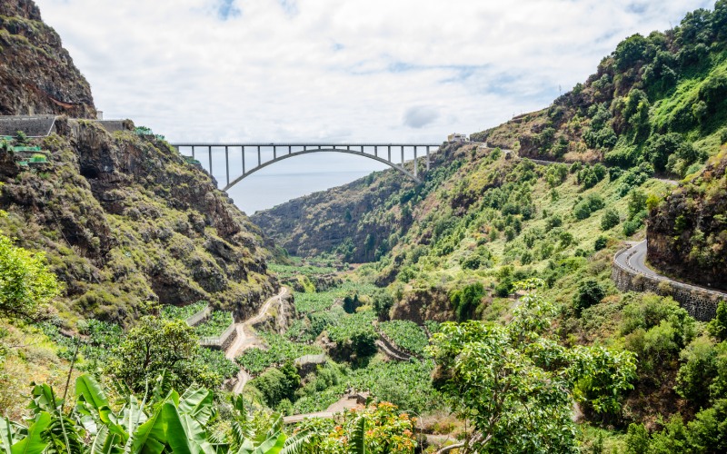 Bridge of San Andrés y Sauces 