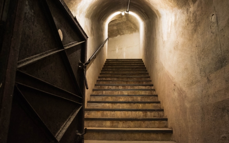 General Miaja's bunker in El Capricho, Spain