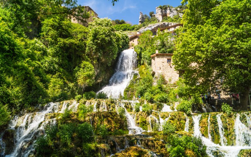 Waterfall of Orbaneja del Castillo