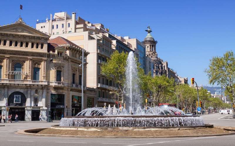 One of the most charming streets of Barcelona