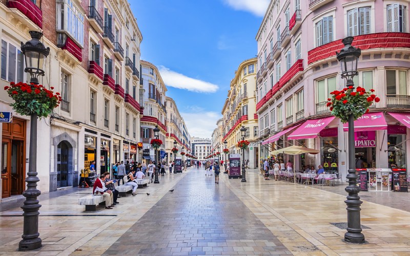 Larios Street, Málaga