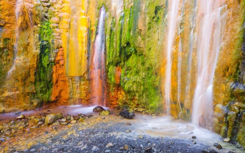 Cascada de los Colores