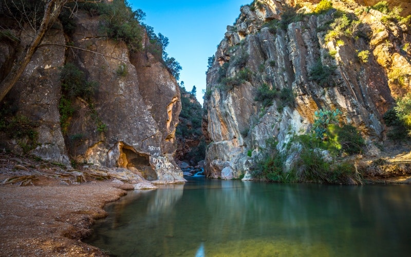 Water route chelva