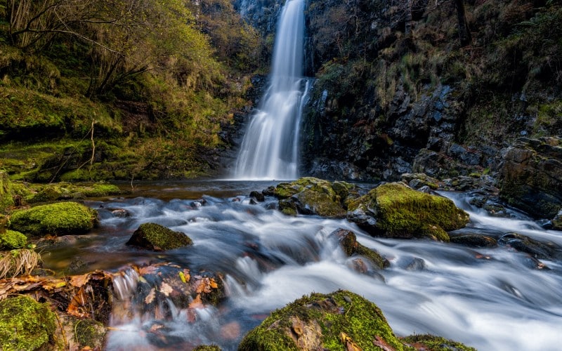 Cioyo waterfall