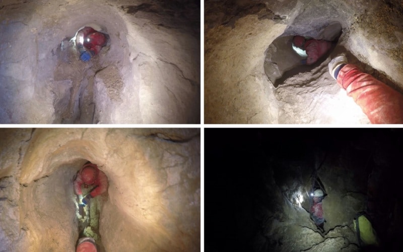 Speleologists 
