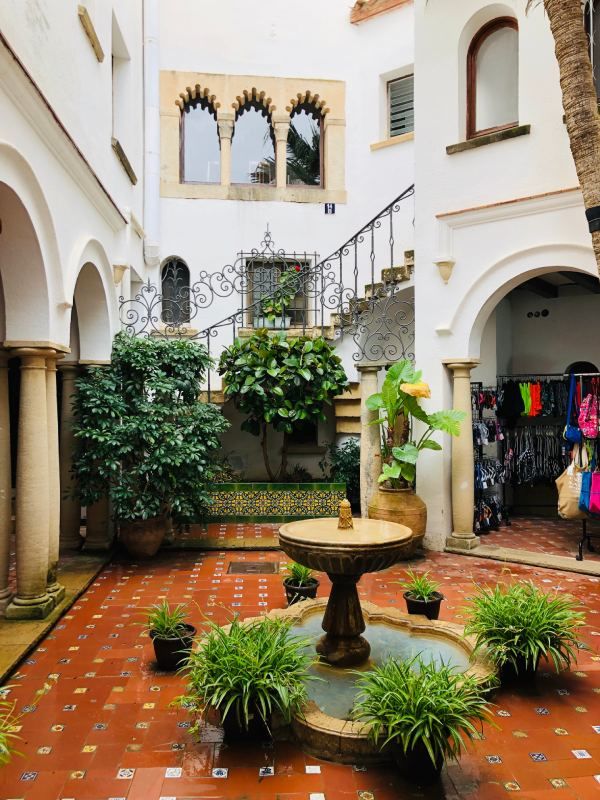Andalusian courtyard